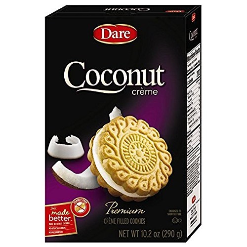 Dare Coconut Crème Cookies – Made With Real Coconut And No Artif