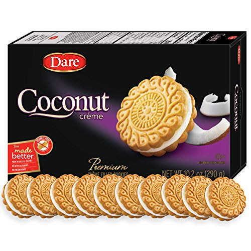 Dare Coconut Crème Cookies – Made With Real Coconut And No Artif