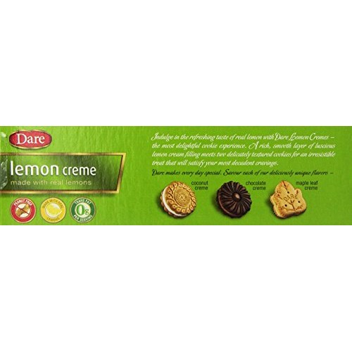 Dare Cookie Lemon Creme Pack Of 2Net Wt 10.2Oz 290G