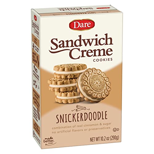 Sandwich Crème Snickerdoodle - A Satisfying Crunchy Cookie with ...