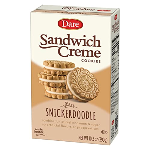 Sandwich Crème Snickerdoodle - A Satisfying Crunchy Cookie with ...