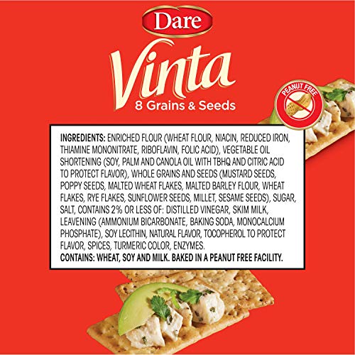Vinta Crackers, Original – Delicious Bold Taste Of 8 Grains And