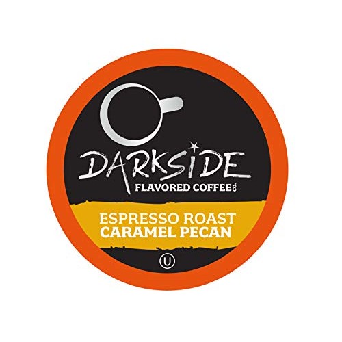 Darkside Flavored Coffee, Caramel Pecan For Keurig K Cup Brewers