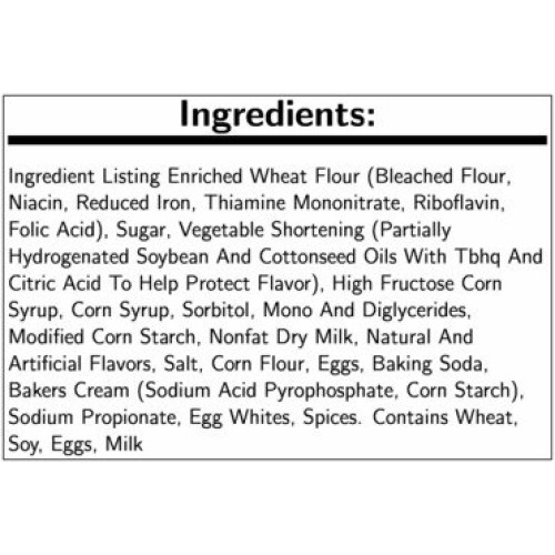 Darlington Farms Cookie Sugar Individually Wrapped 216 Case .75-...