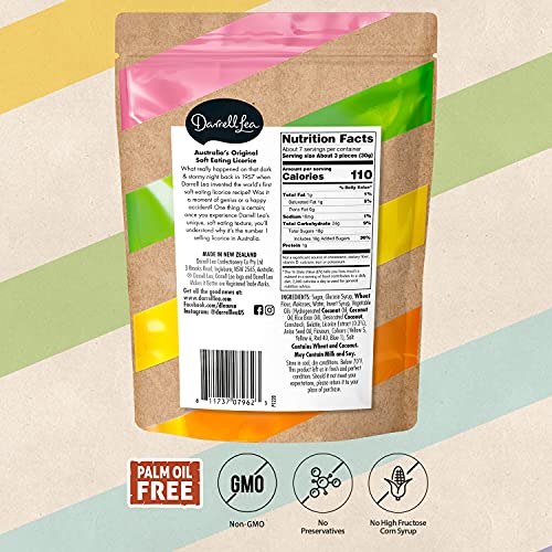 Darrell Lea Allsorts Soft Australian Made Licorice 8 7Oz Bags