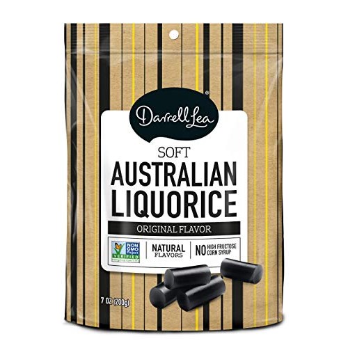 Soft Australian Black Licorice 8-Pack - Darrell Lea 8 7Oz Ba