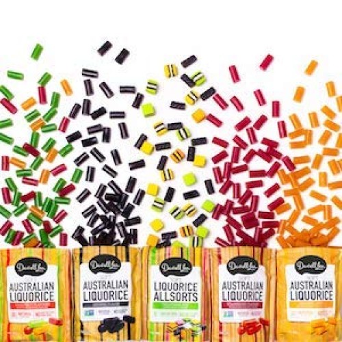 Soft Australian Mixed Fruit Licorice 8-Pack - Darrell Lea 8