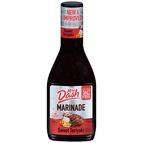 Dash Salt-Free Marinade, Sweet Teriyaki, 12 Ounce Pack Of 6
