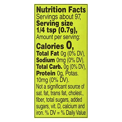 Dash Salt-Free Seasoning Blend, Fiesta Lime, 2.4 Ounce Pack of 8