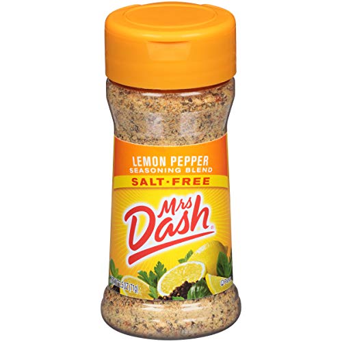 Dash Salt-Free Seasoning Blend, Lemon Pepper, 2.5 Ounce Pack Of
