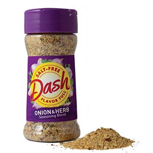Dash Salt-Free Seasoning Blend, Onion &Amp; Herb, 2.5 Ounce Packagi
