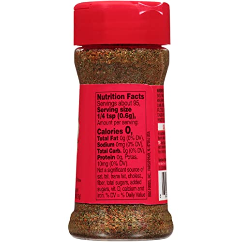 Dash Salt-Free Seasoning Blend, Tomato, Basil and Garlic, 2 Ounc...