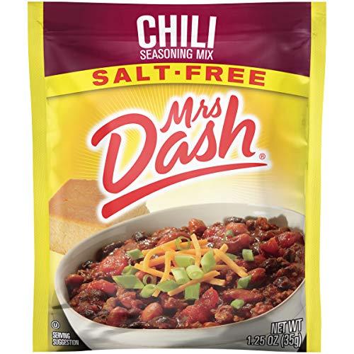 Mrs. Dash Seasoning Mix, Chili, 1.25 Ounce Pack Of 12
