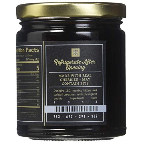 Dashfire Bitters, Cherries Brandied, 10.5 Fl Oz