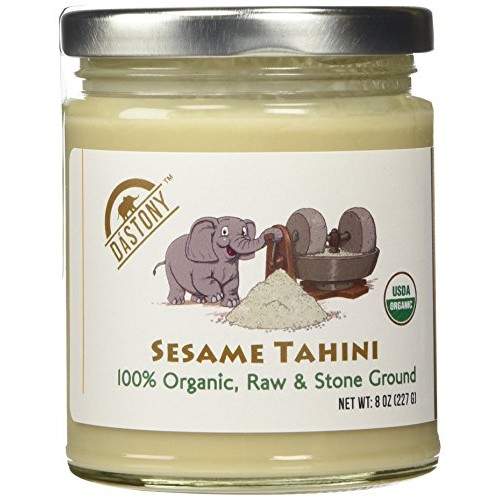 Dastony, 100% Organic Sesame Seed Butter, 8 Oz 227 G
