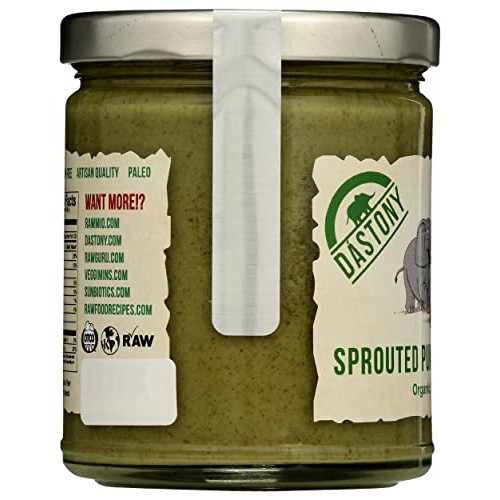 DASTONY Organic Sprouted Pumpkin Seed Butter, 8 OZ