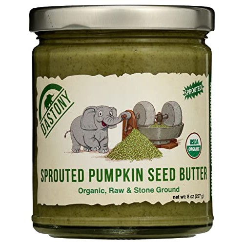 DASTONY Organic Sprouted Pumpkin Seed Butter, 8 OZ