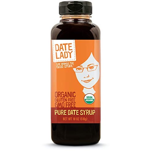 Award Winning Organic Date Syrup 18 Ounce Squeeze Bottle | 1 Ing