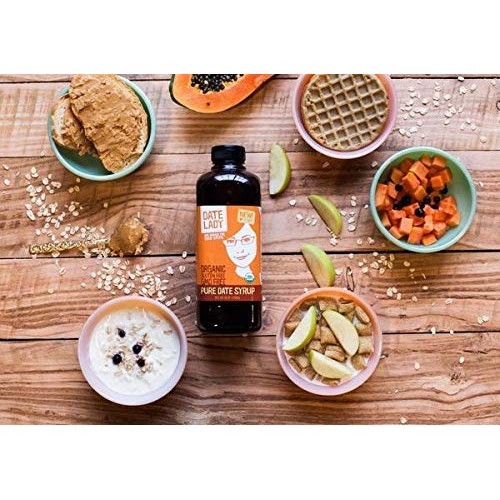 Award Winning Organic Date Syrup 3 Lb Squeeze Bottle | 1 Ingredi