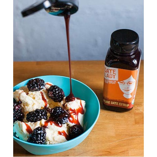Date Lady Organic Date Syrup 12 Ounce Squeeze Bottle | Vegan, Pa