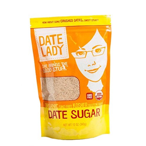 Date Lady Pure Organic Date Sugar Non-Gmo, Vegan, Gluten-Free &Amp;