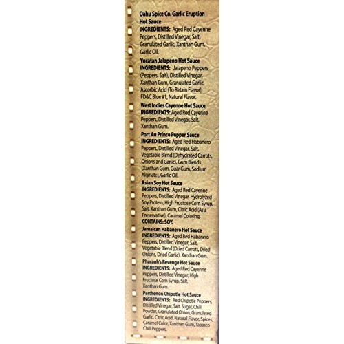 Datl Do It Global Collection Hot Sauce Gift Set 8-Bottle Varie