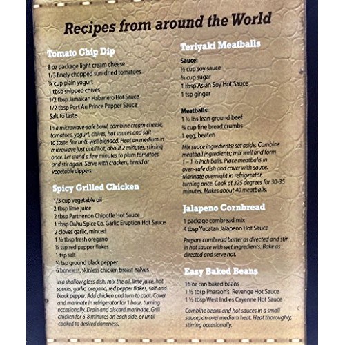 Datl Do It Global Collection Hot Sauce Gift Set 8-Bottle Varie