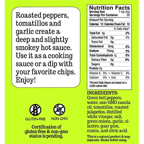 Daves Gourmet Creamy Roasted Jalapeño Hot Sauce, 8 Ounces