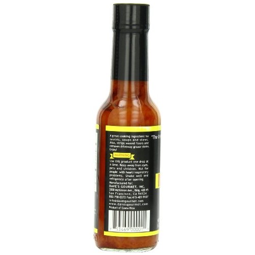 Daves Original Insanity Hot Sauce, 5 Ounces
