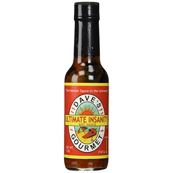 Daves Ultimate Insanity Sauce, 5Oz. By Daves Gourmet