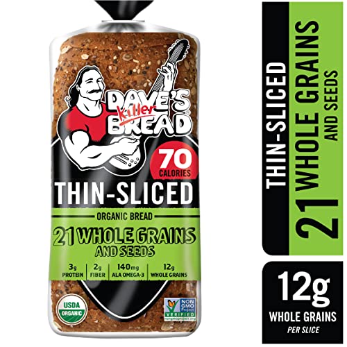Dave’s Killer Bread Organic 21 Whole Grains and Seeds Bread - 27...