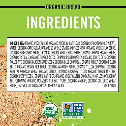 Dave’s Killer Bread Organic 21 Whole Grains and Seeds Bread - 27...