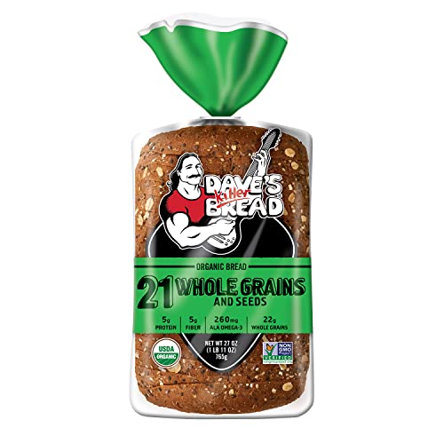 Dave’s Killer Bread Organic 21 Whole Grains and Seeds Bread - 27...