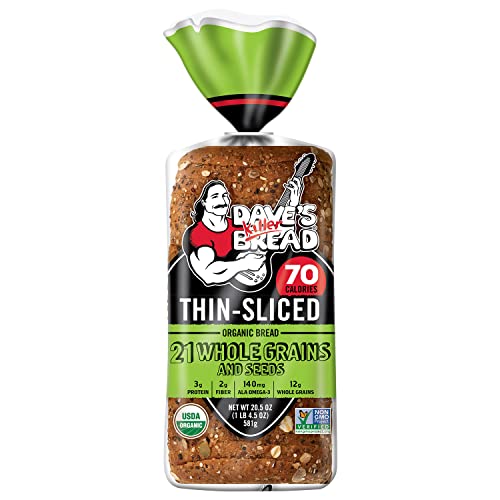 Dave’s Killer Bread Organic 21 Whole Grains and Seeds Bread - 20...