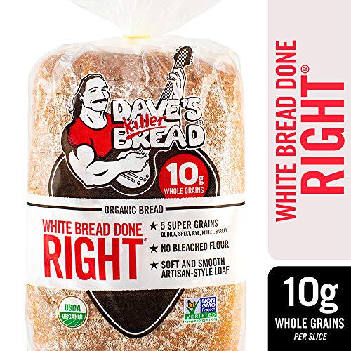 Dave’S Killer Bread Organic White Bread Done Right - 24 Oz Loaf