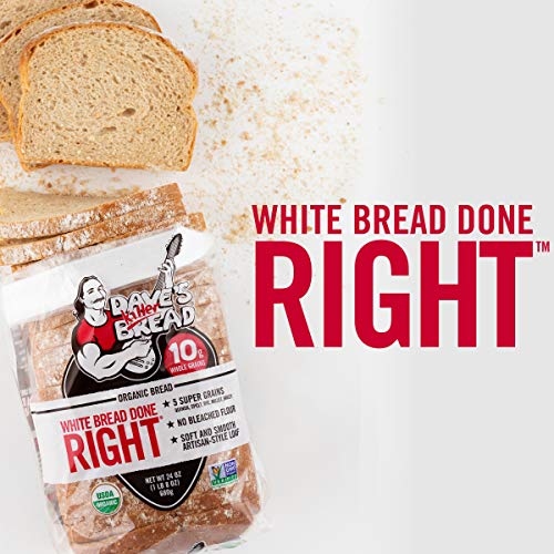 Dave’S Killer Bread Organic White Bread Done Right - 24 Oz Loaf