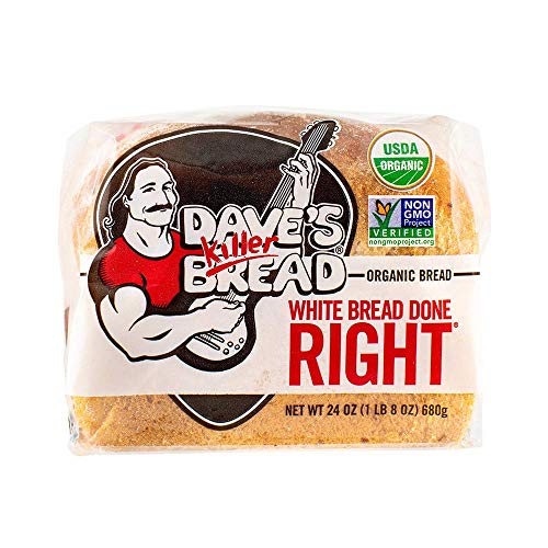 Dave’S Killer Bread Organic White Bread Done Right - 24 Oz Loaf