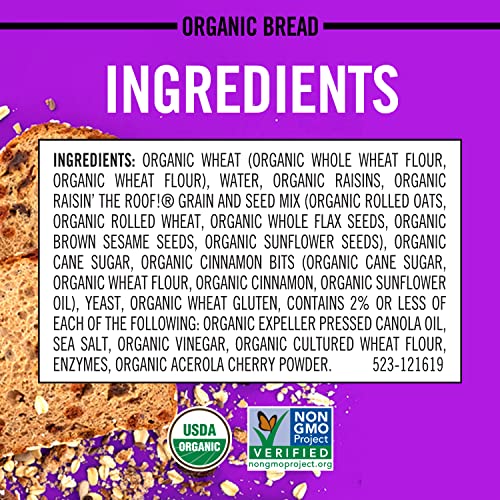 Daves Killer Bread Organic Cinnamon Raisin Bread - 18 oz Loaf