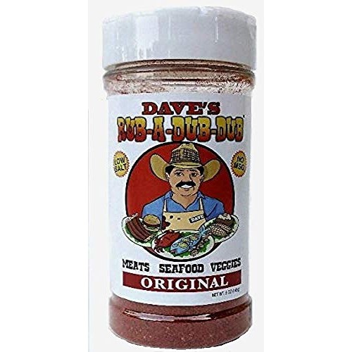 Daves Rub A Dub Dub Original Bbq Dry Rub Seasoning Low Sodium S