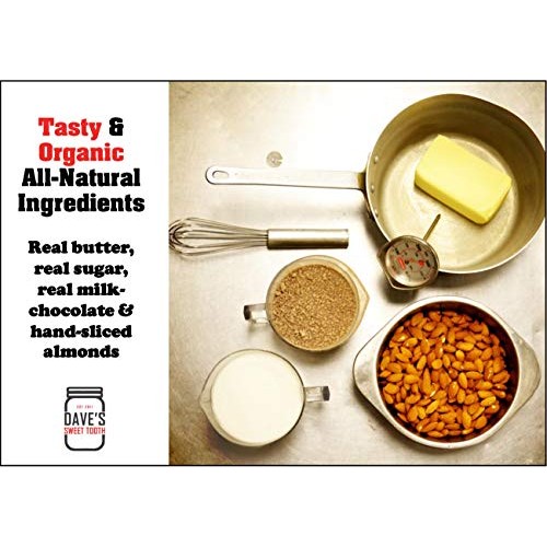 Daves Sweet Tooth Toffee, Dark Chocolate Cherry Flavor with Rea...