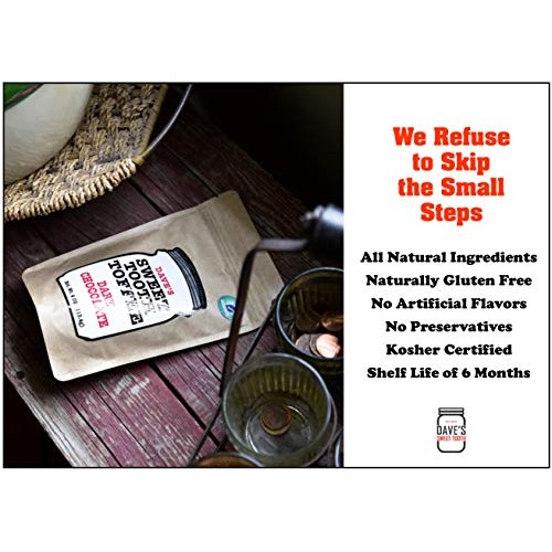 Daves Sweet Tooth Toffee - Dark Chocolate Toffee 4 oz - Handm...