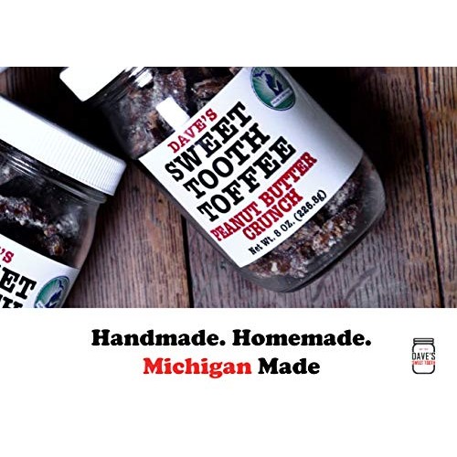 Daves Sweet Tooth Toffee, Peanut Butter Crunch Flavor With Real