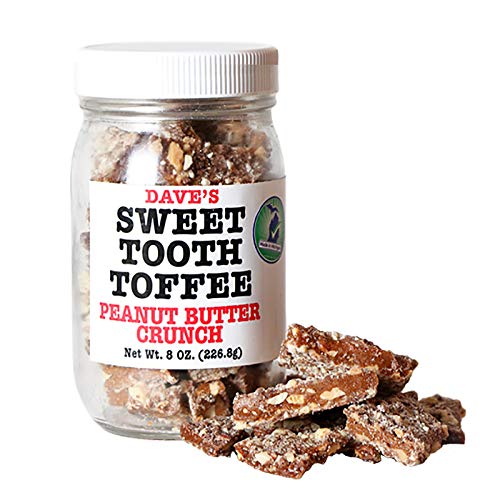 Daves Sweet Tooth Toffee, Peanut Butter Crunch Flavor With Real