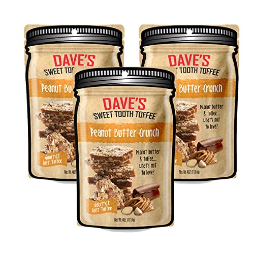 Daves Sweet Tooth Toffee - Peanut Butter Crunch Toffee Gift Set
