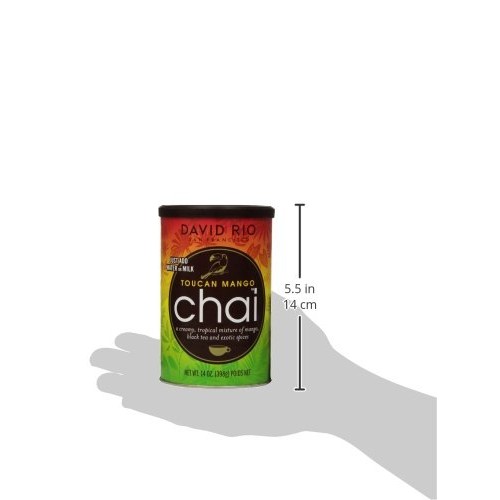 David Rio Chai Mix, Toucan Mango, 14 Ounce Pack Of 1