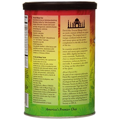 David Rio Chai Mix, Toucan Mango, 14 Ounce Pack Of 1