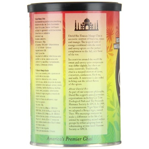 David Rio Chai Mix, Toucan Mango, 14 Ounce Pack Of 1