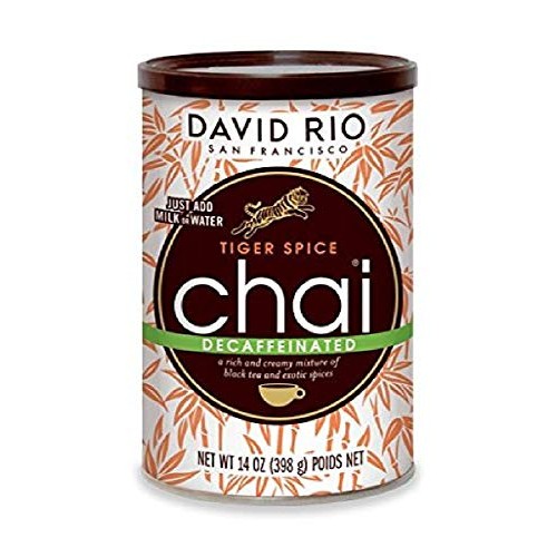 David Rio Mix, Decaf Tiger Spice, 14 Ounce Pack Of 1