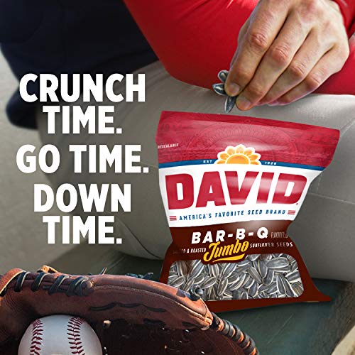 David Roasted And Salted Bar-B-Q Jumbo Sunflower Seeds, Keto Fri