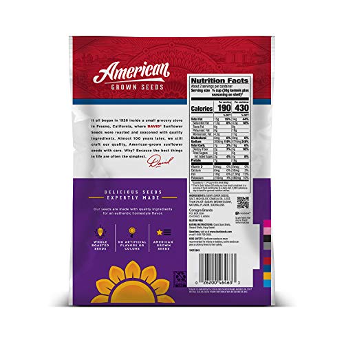 David Seeds Roasted And Salted Sweet And Salty Jumbo Sunflower S